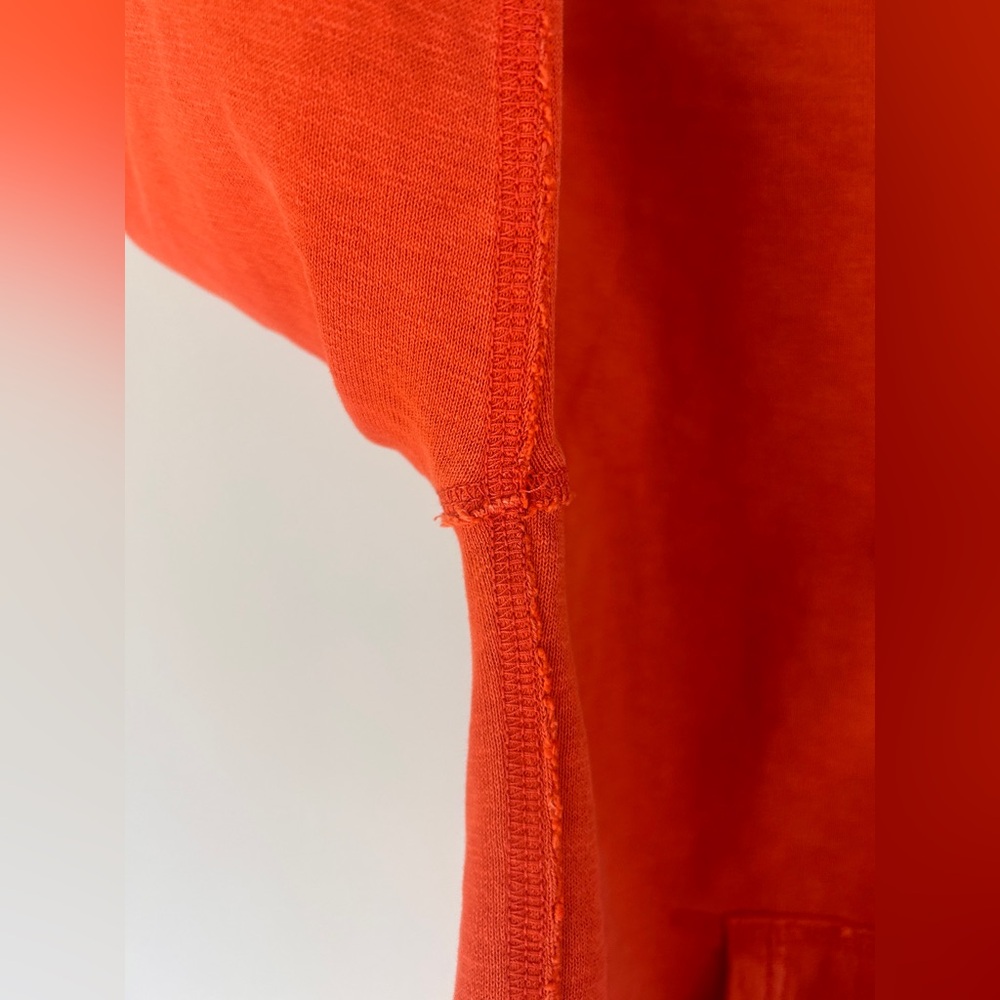 Y2K POLO RALPH LAUREN Orange Full Zip Hoodie Jacket Preppy Mall Casual | Men’s S - Picture 7 of 15